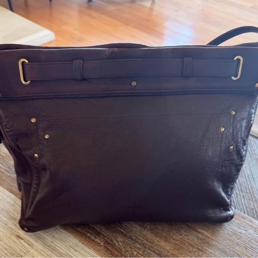 Elegant Brown Leather Women's Bag